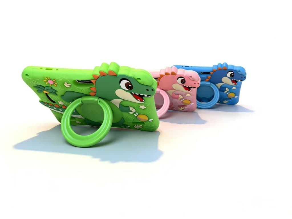 Kids Tablet PC 8-inch — Dinosaur Cartoon Cover